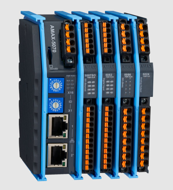 Łącznik Advantech AMAX-5070 ModBus TCP poprawia integrację systemu